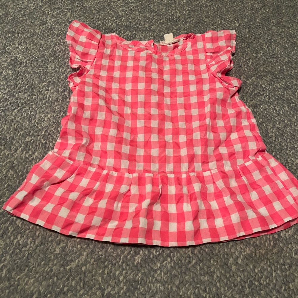 J. Crew Crew Cuts 3T Ruffle Top